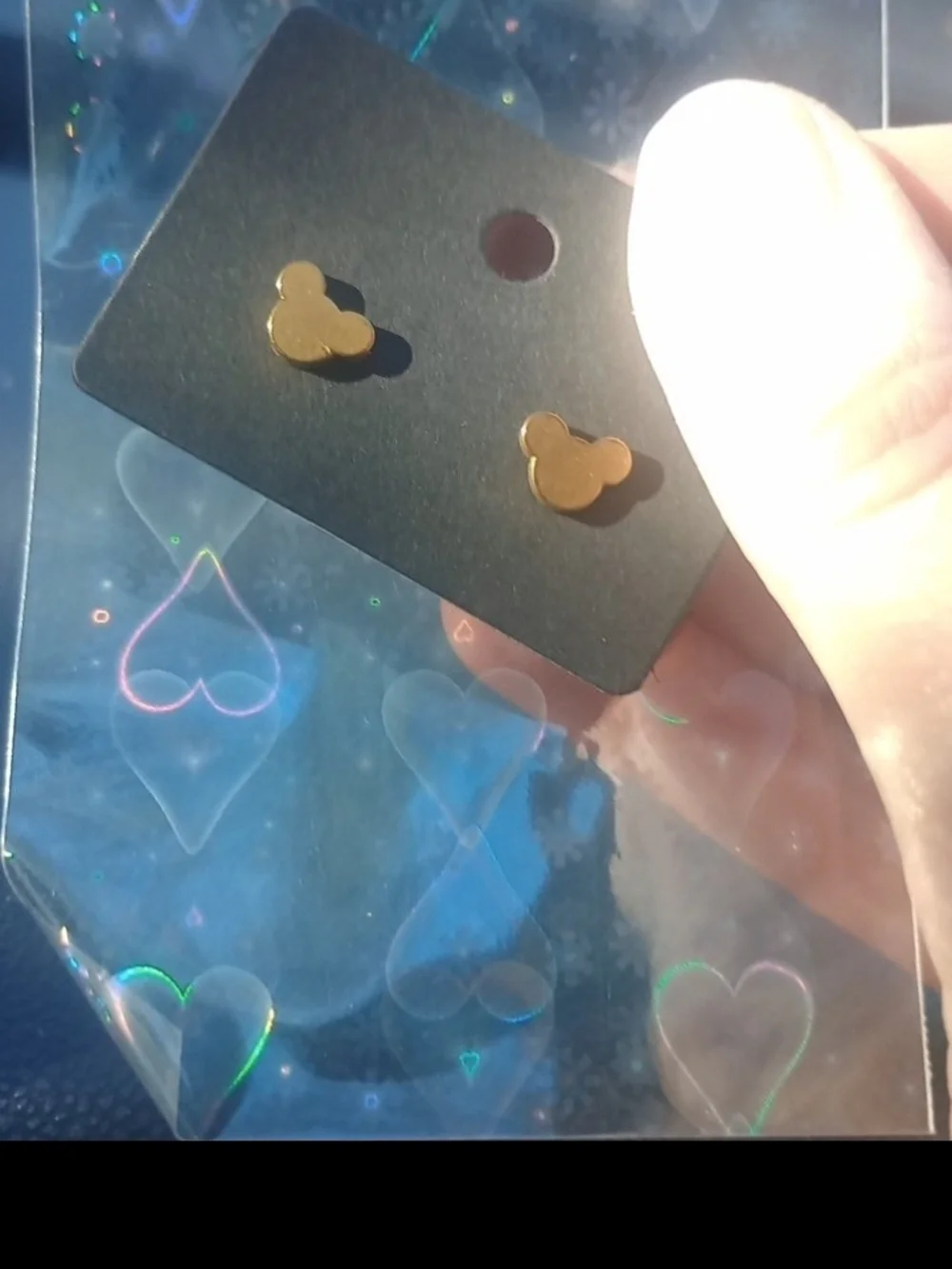 $8 Each Or Bundle 5/$20 Gold Mickey Head Stud Earrings